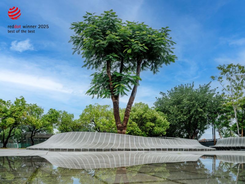 榮耀時刻｜《韻水慢漫》榮獲 2025 德國紅點設計概念大獎 建築、環境與公共空間類首獎！